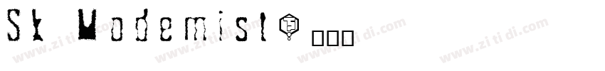 Sk Modemist字体转换